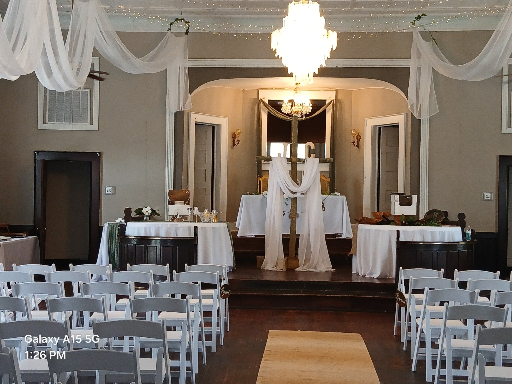 Jacob & Chelsea Mercer Wedding - Ceremony Ready
